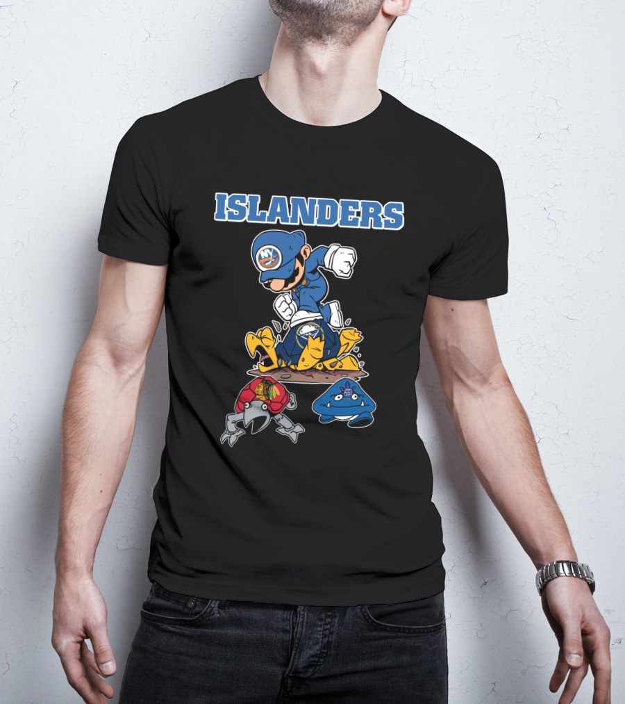 Islanders Ny Inspired Character With Sports References T-Shirt