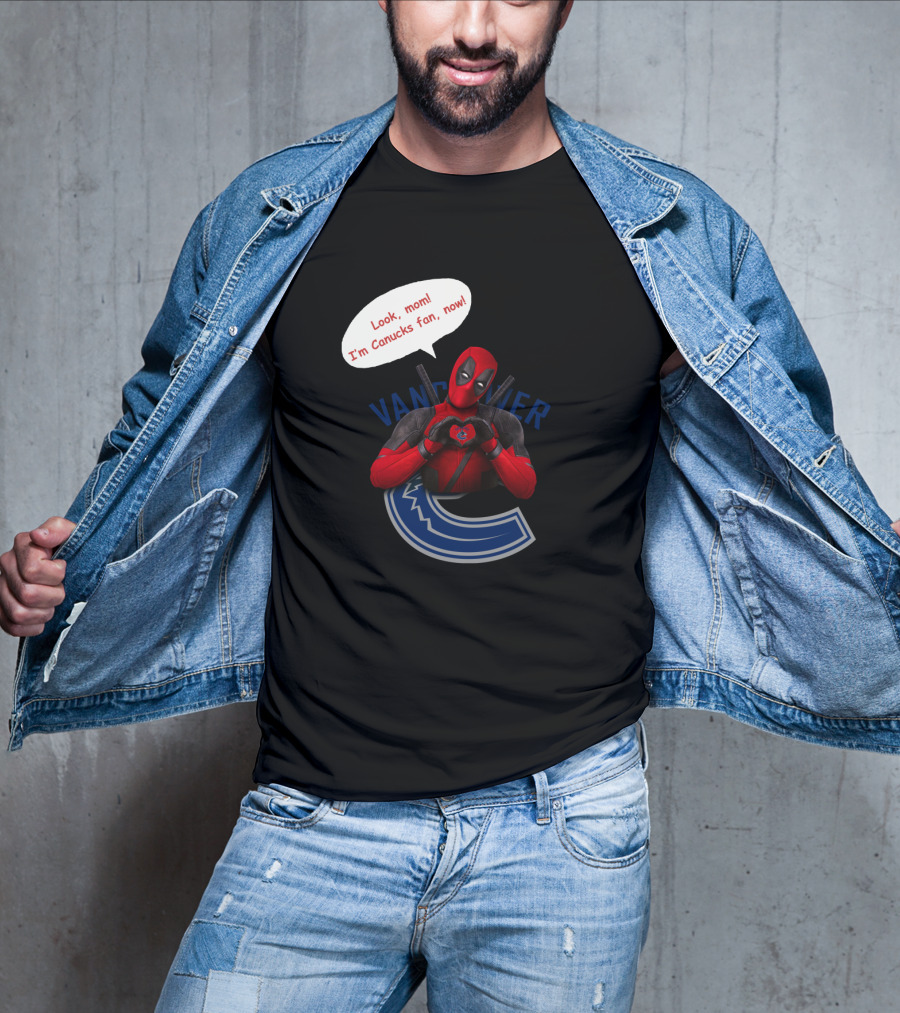 Vancouver Canucks Fan Comic Character T-Shirt