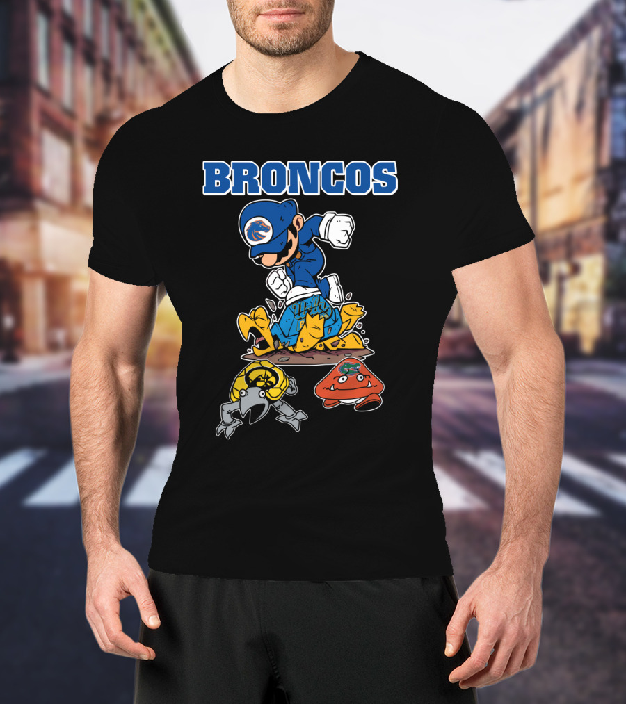 Broncos Boise State Iconic Characters T-Shirt