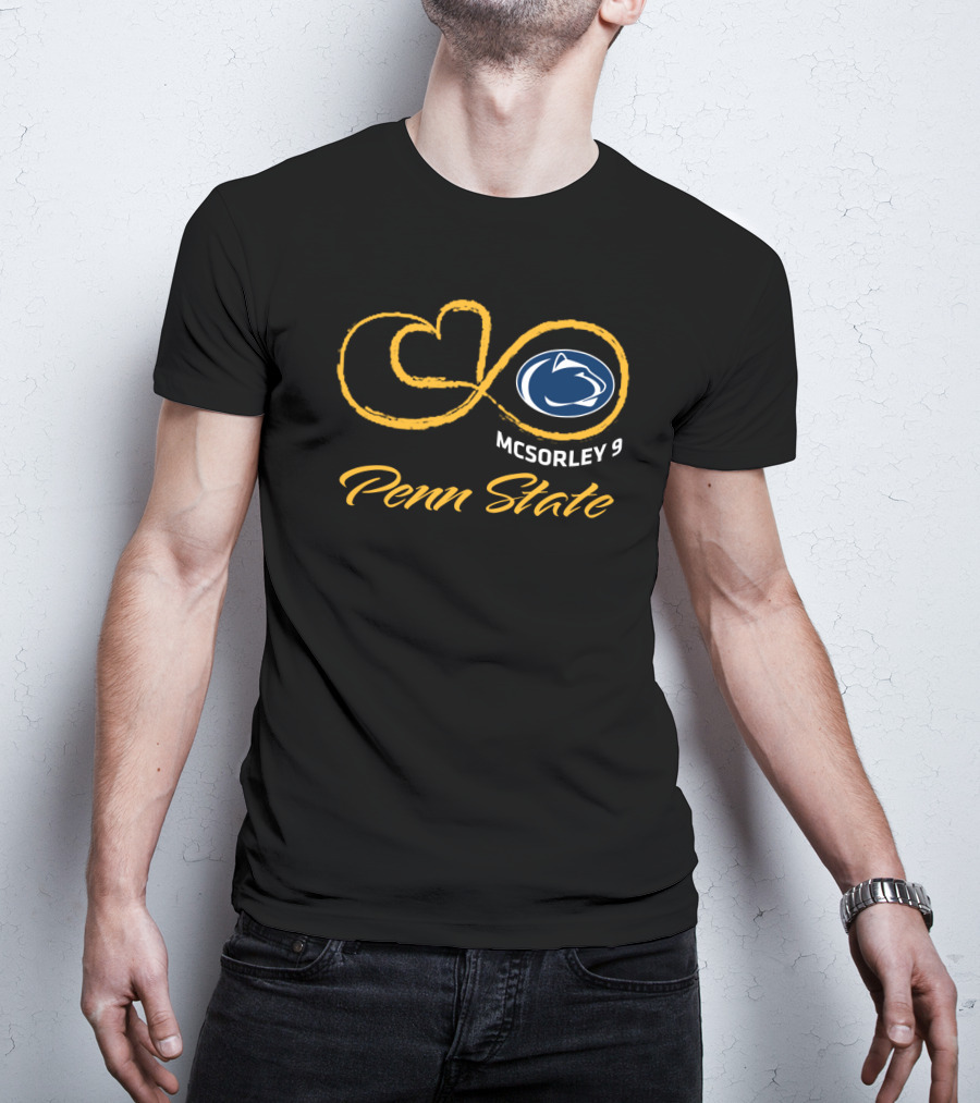 Penn State Nittany Lions Mcsorley 9 Football Infinity T-Shirt