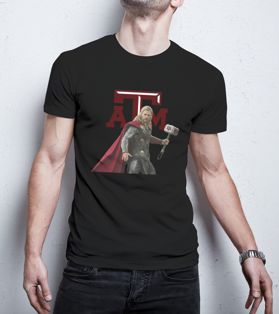 Texas A M Aggies Football Thor Crossover T-Shirt