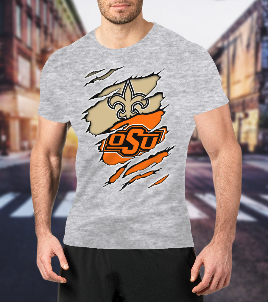 OSU Saints Fleur-de-Lis T-Shirt