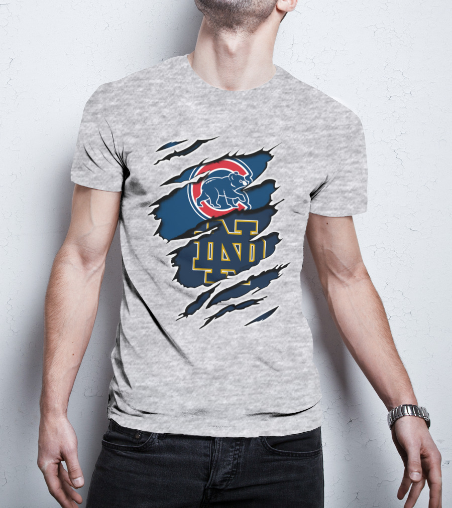 Cubs Notre Dame Rip T-Shirt
