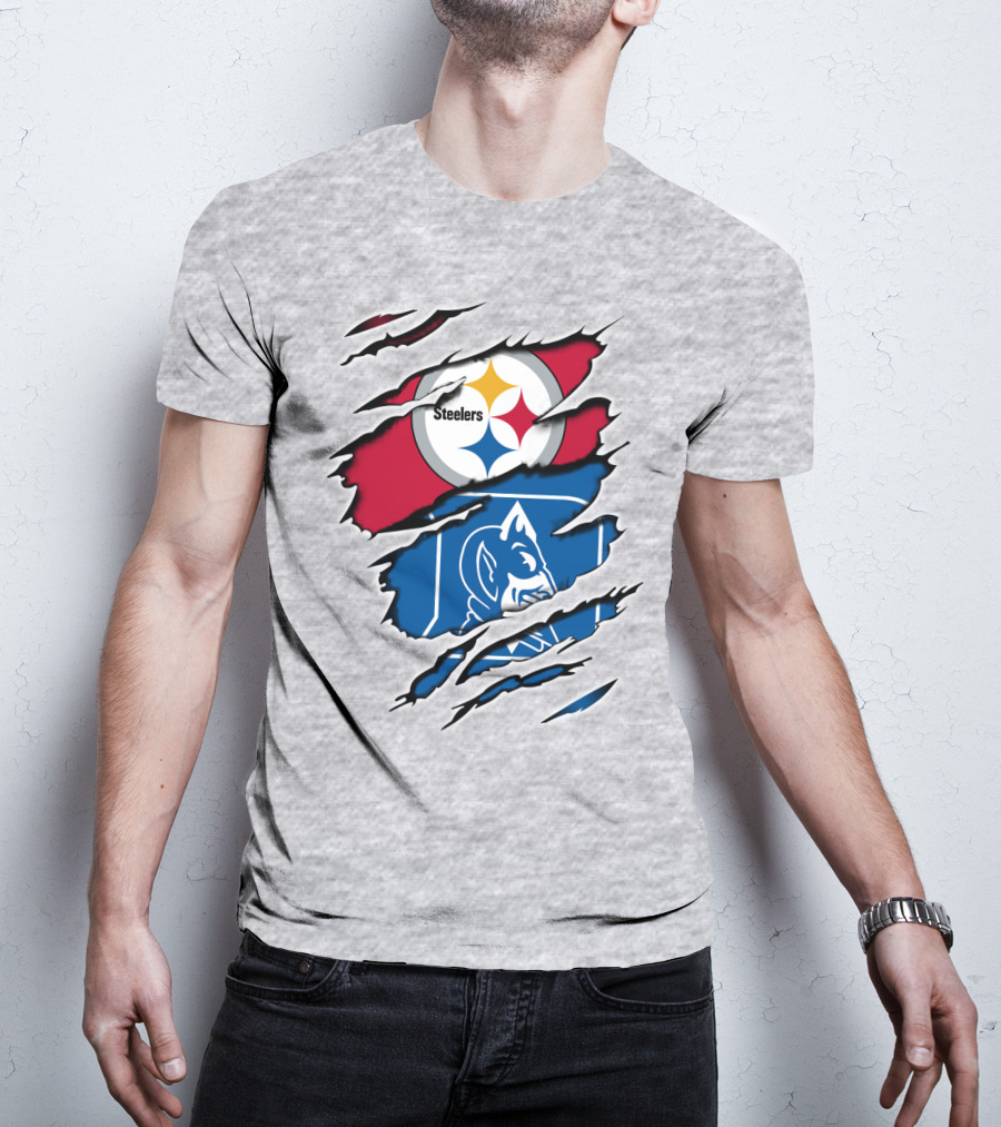 Steelers Duke Logo Fusion T-Shirt