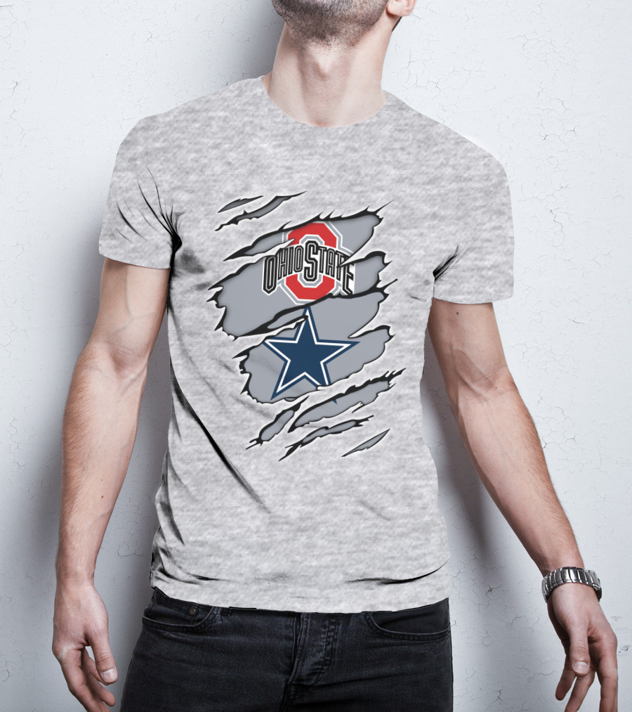 Ohio State Cowboys Dallas Star Burst T-Shirt