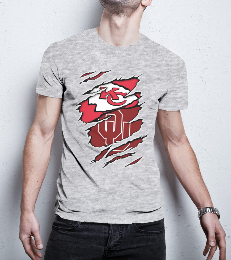 KC Chiefs Oklahoma Sooners T-Shirt