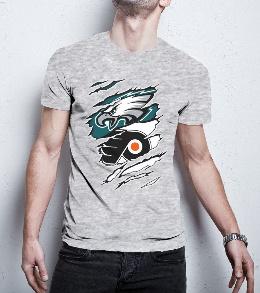Philadelphia Eagles Flyers Team Fusion T-Shirt