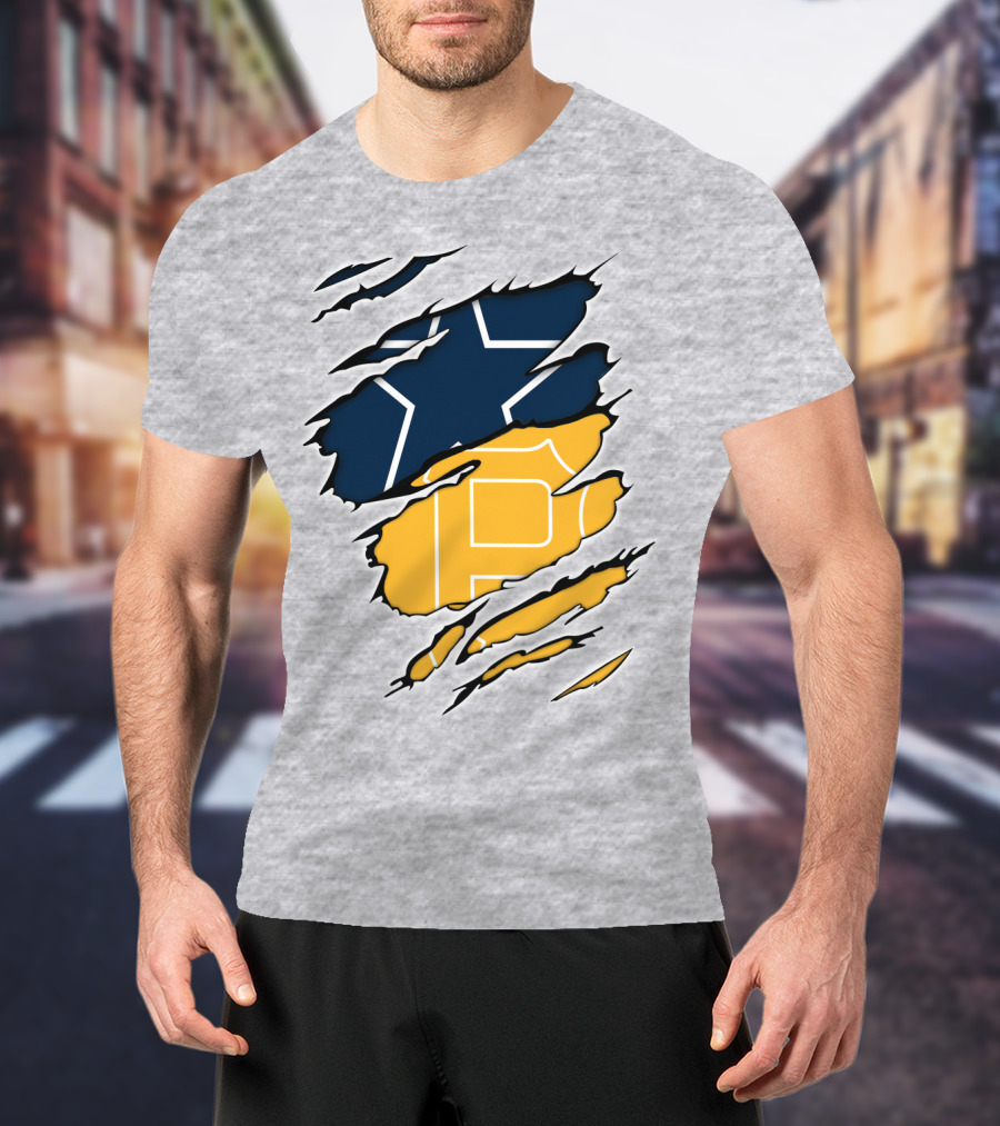 Dallas Cowboys Pittsburgh Pirates Dallas Cowboys T-Shirt