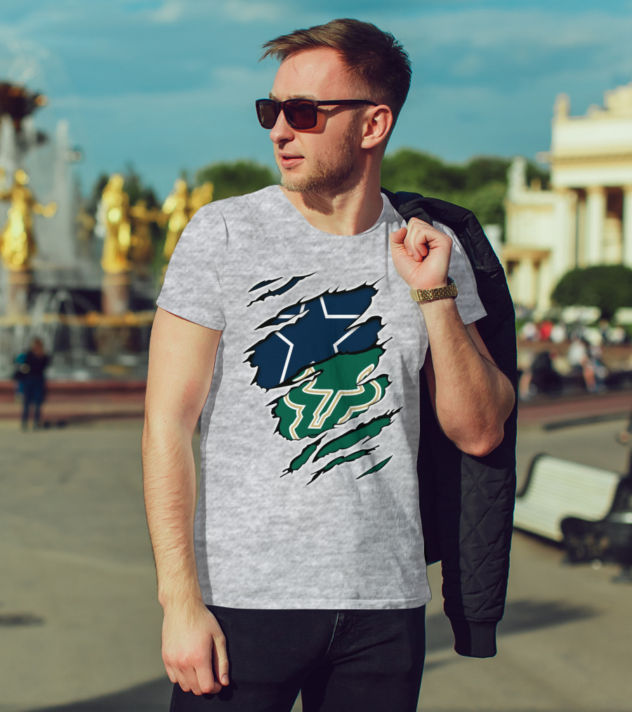 Dallas Cowboys South Florida Bulls Cowboys T-Shirt