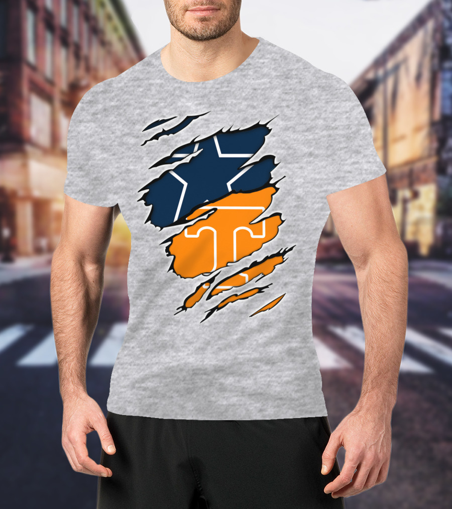 Cowboys Tennessee Vols Star Claw T-Shirt