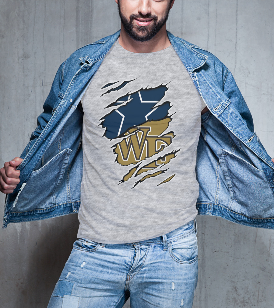 Cowboys Wake Forest WF Star T-Shirt