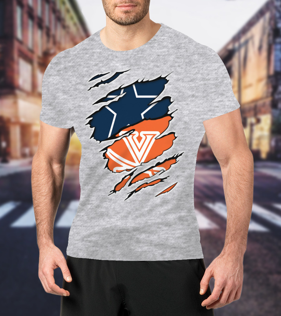 Cowboys Virginia Cavaliers Fusion T-Shirt