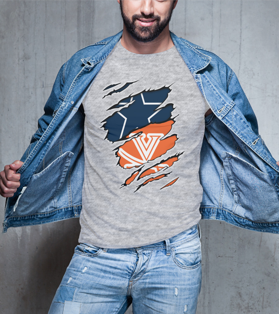 Cowboys Virginia Cavaliers Fusion T-Shirt