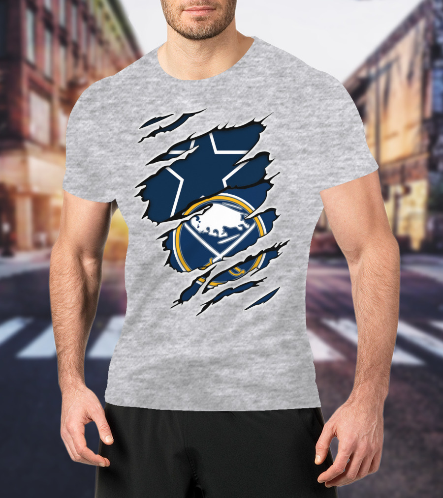 Cowboys Sabres Star Claw T-Shirt