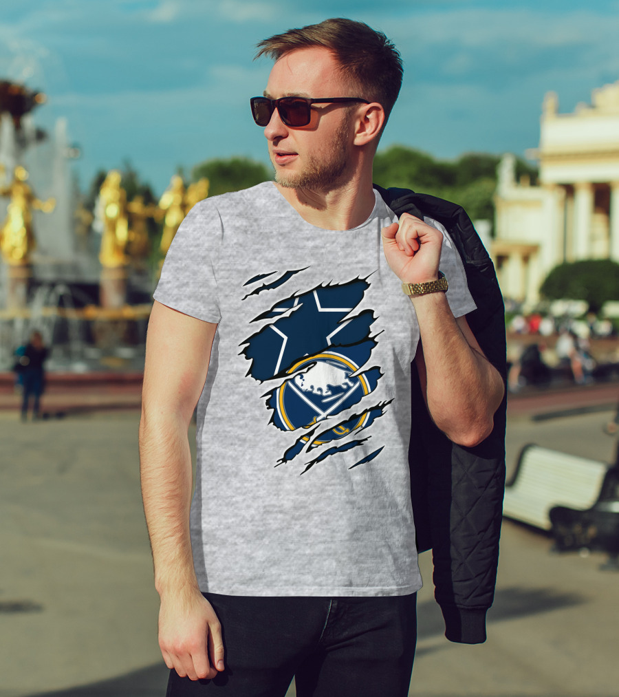 Cowboys Sabres Star Claw T-Shirt