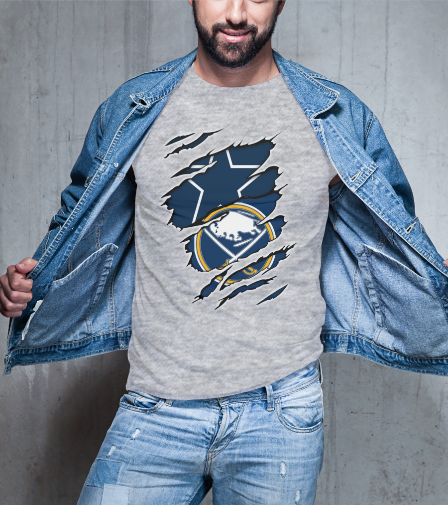 Cowboys Sabres Star Claw T-Shirt