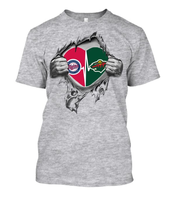Minnesota Twins Wild It's In My Heart T-Shirt