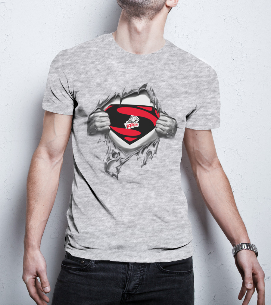Nürnberg Ice Tigers Superman Logo Emblem Revealed T-Shirt