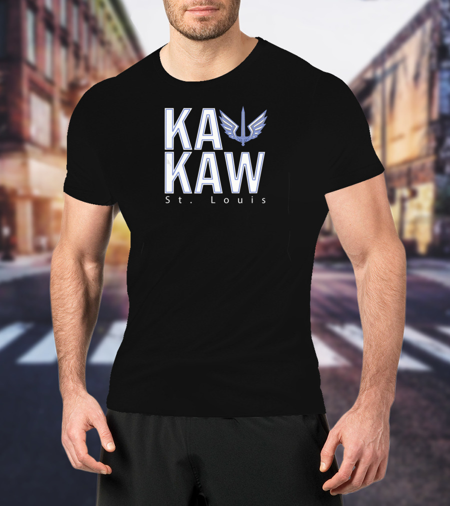 Ka Kaw St Louis Battlehawks Football Fans T-Shirt