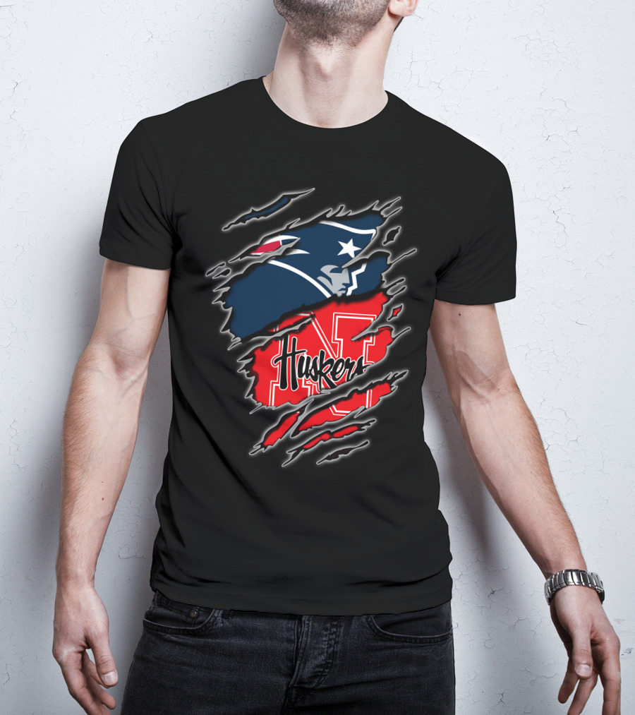 Patriots Huskers Fusion T-Shirt
