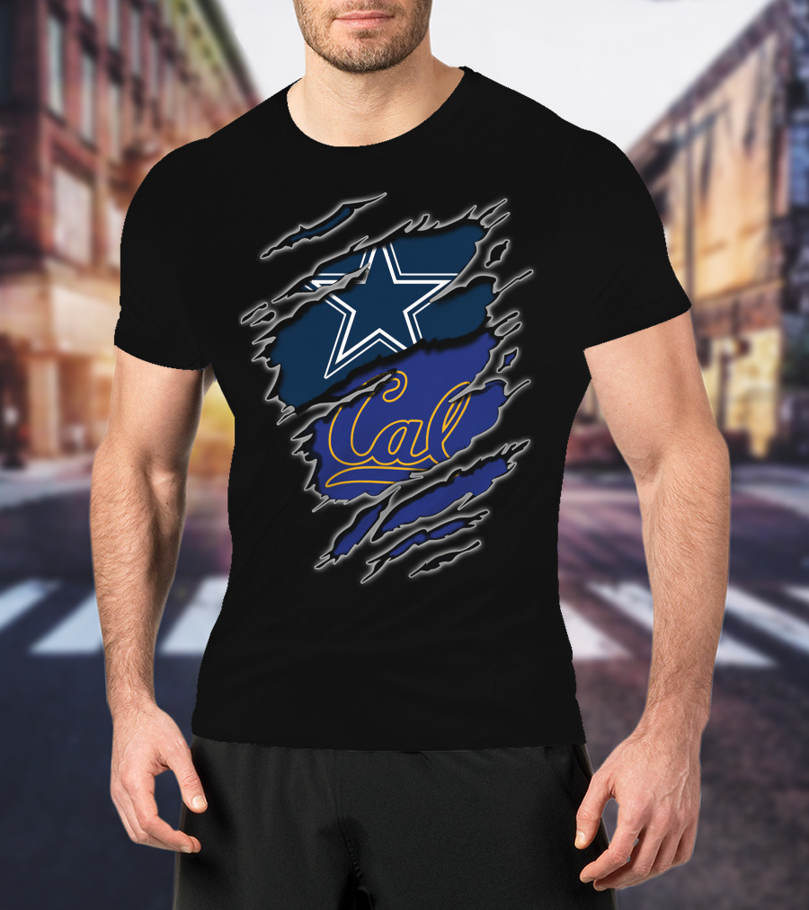 Cowboys Star Cal Bear Combo T-Shirt