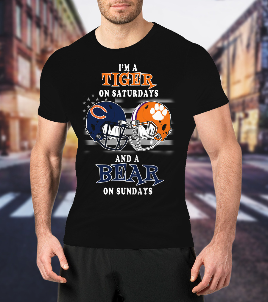 I'm A Tiger On Saturdays And A Bear On Sundays T-Shirt
