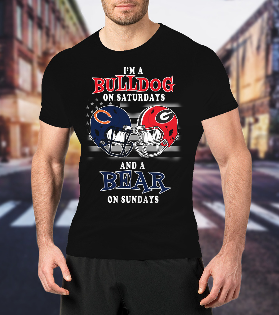 I'm A Bulldog On Saturdays And A Bear On Sundays T-Shirt