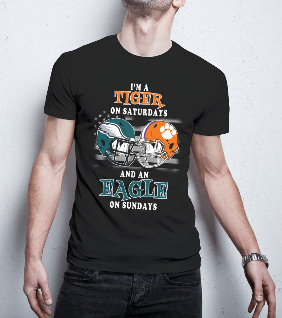 I'm A Tiger On Saturdays And An Eagle On Sundays T-Shirt
