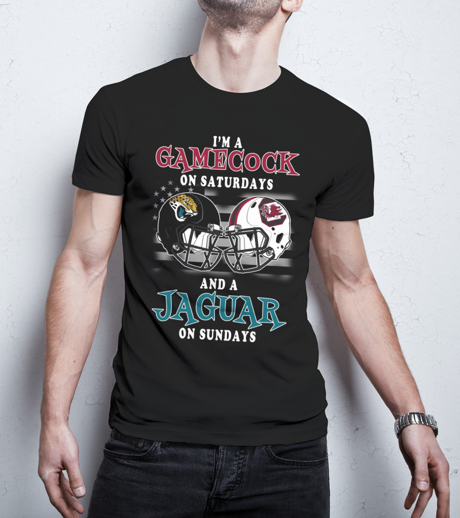 I'm A Gamecock On Saturdays And A Jaguar On Sundays T-Shirt