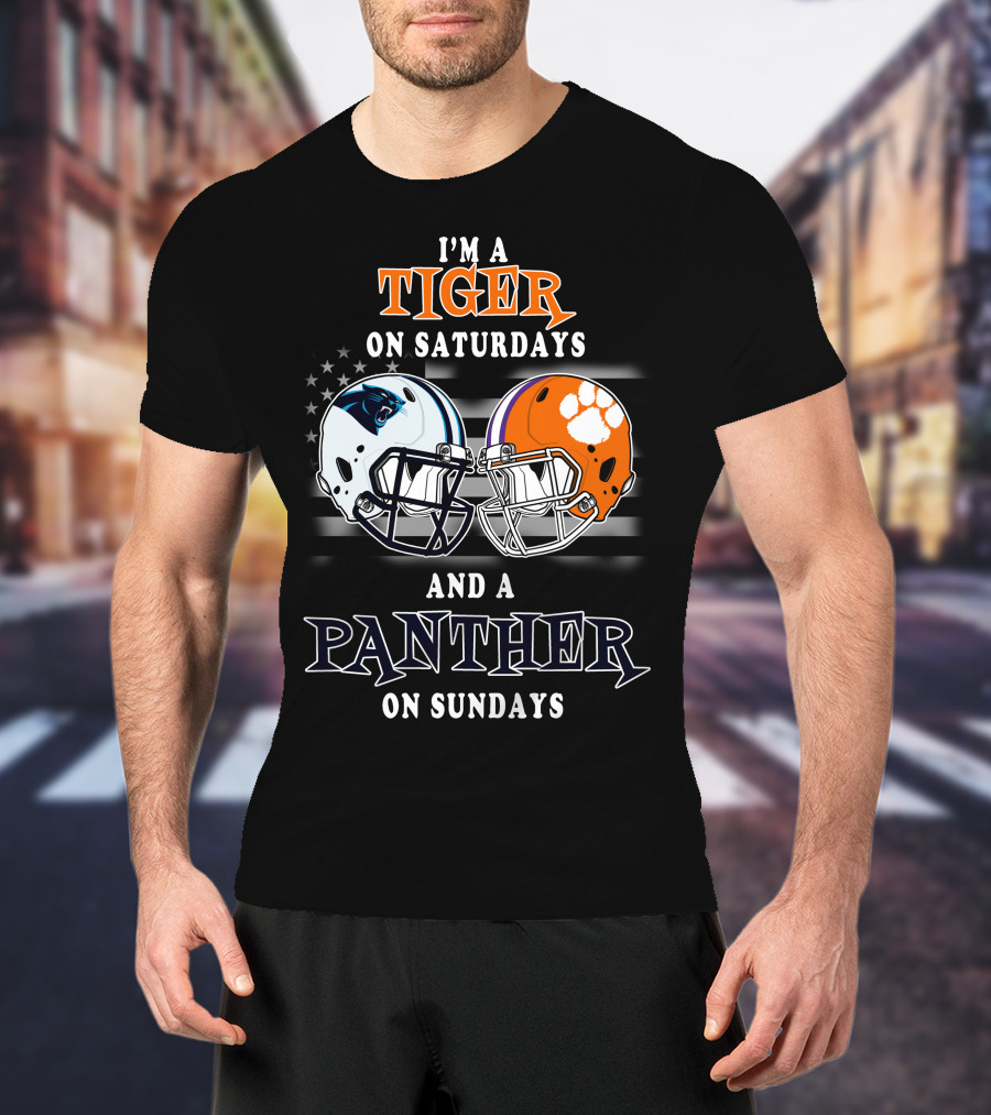 I'm A Tiger On Saturdays And A Panther On Sundays T-Shirt