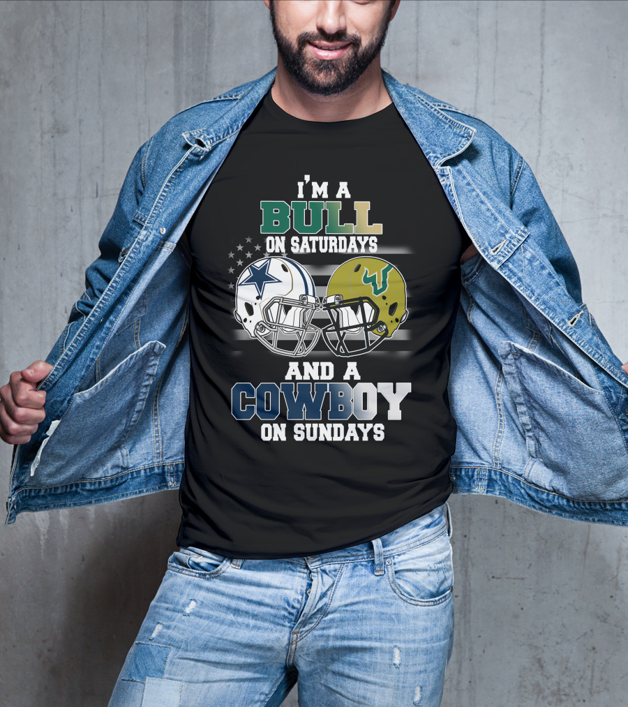 I'm A Bull On Saturdays And A Cowboy On Sundays T-Shirt