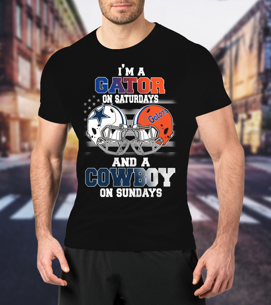 I'm A Gator On Saturdays And A Cowboy On Sundays T-Shirt