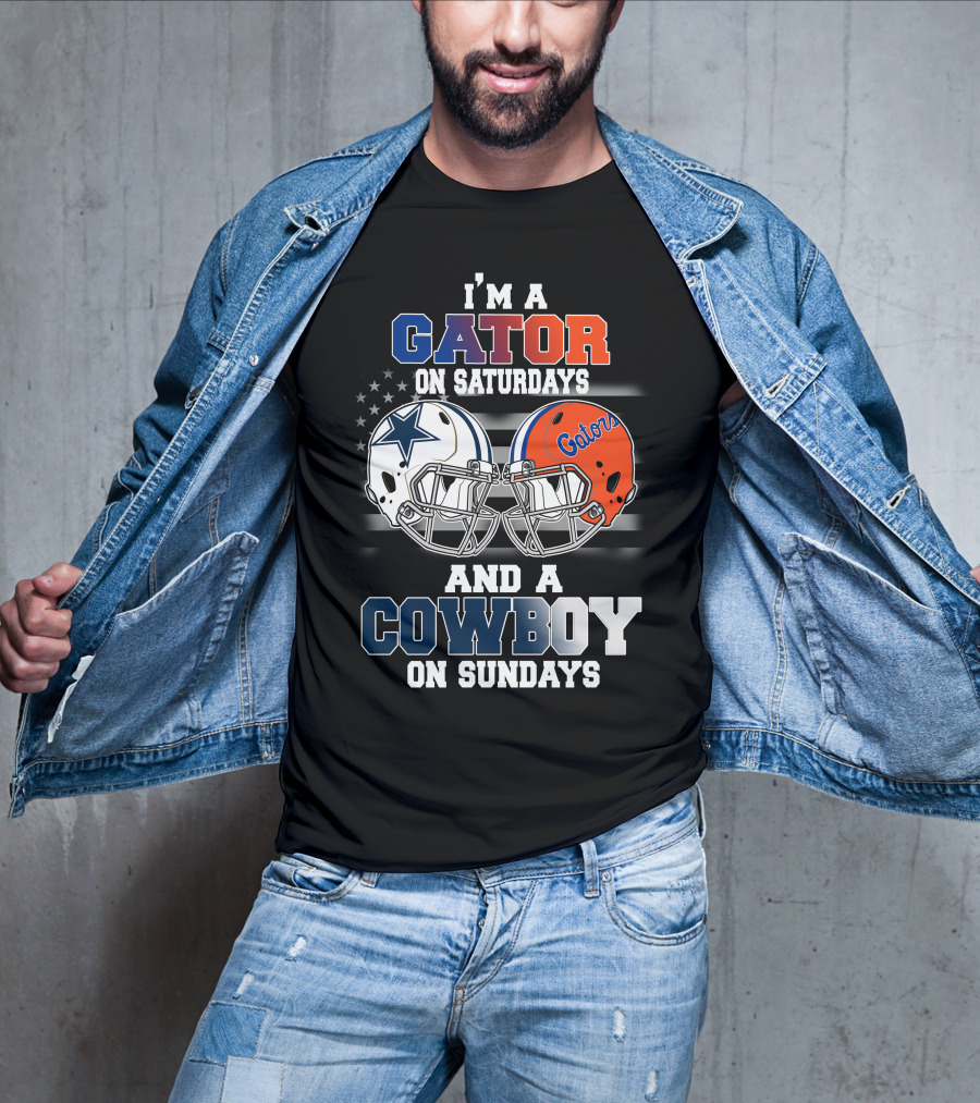 I'm A Gator On Saturdays And A Cowboy On Sundays T-Shirt