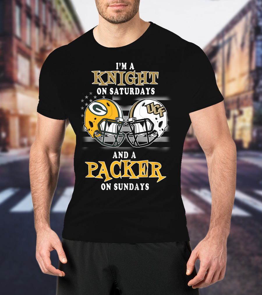 I'm A Knight On Saturdays And A Packer On Sundays T-Shirt