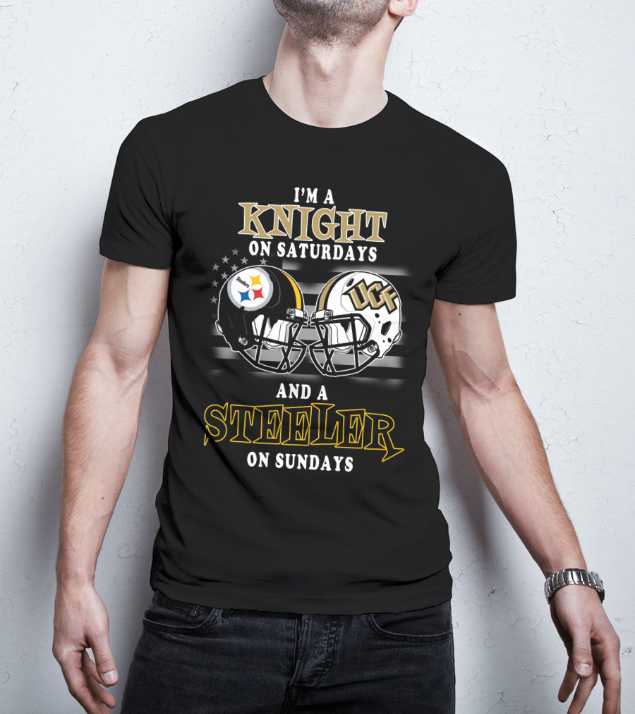 I'm A Knight On Saturdays And A Steeler On Sundays T-Shirt