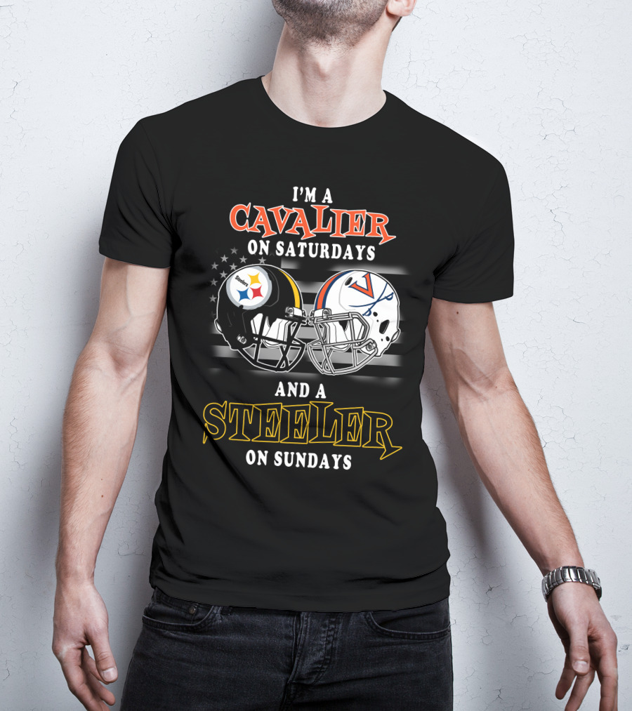 I'm A Cavalier On Saturdays And A Steeler On Sundays T-Shirt