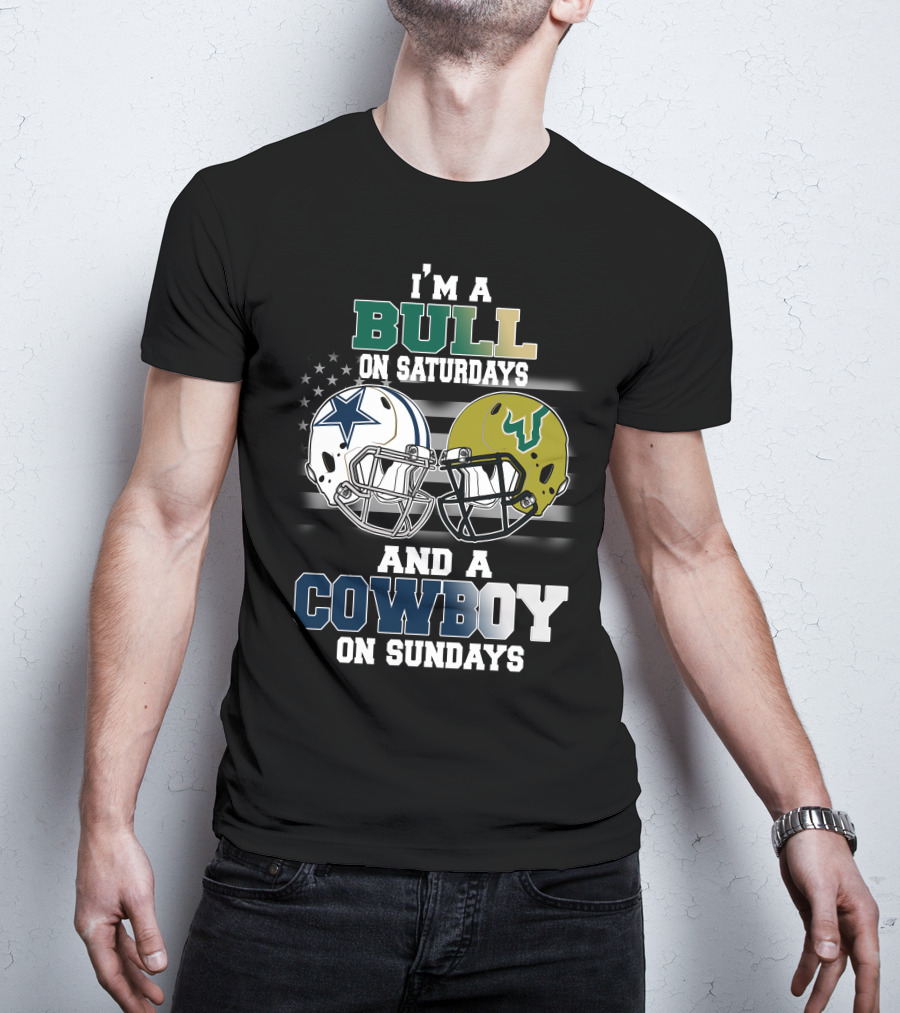 I'm A Bull On Saturdays And A Cowboy On Sundays T-Shirt