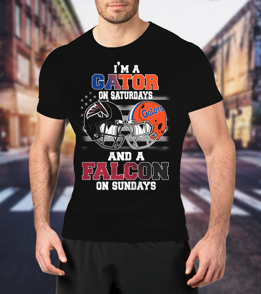 I'm A Gator On Saturdays And A Falcon On Sundays T-Shirt
