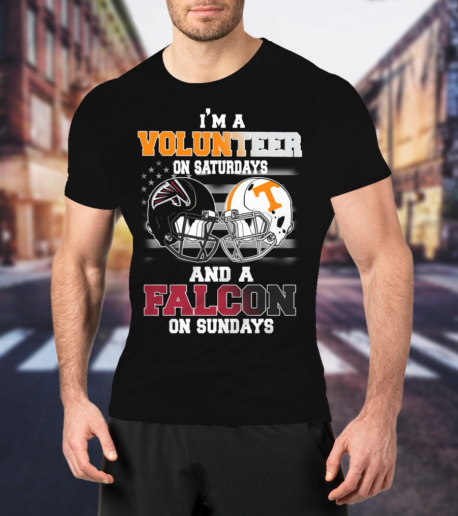 I'm A Volunteer On Saturdays And A Falcon On Sundays T-Shirt
