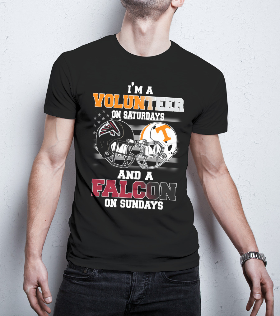 I'm A Volunteer On Saturdays And A Falcon On Sundays T-Shirt