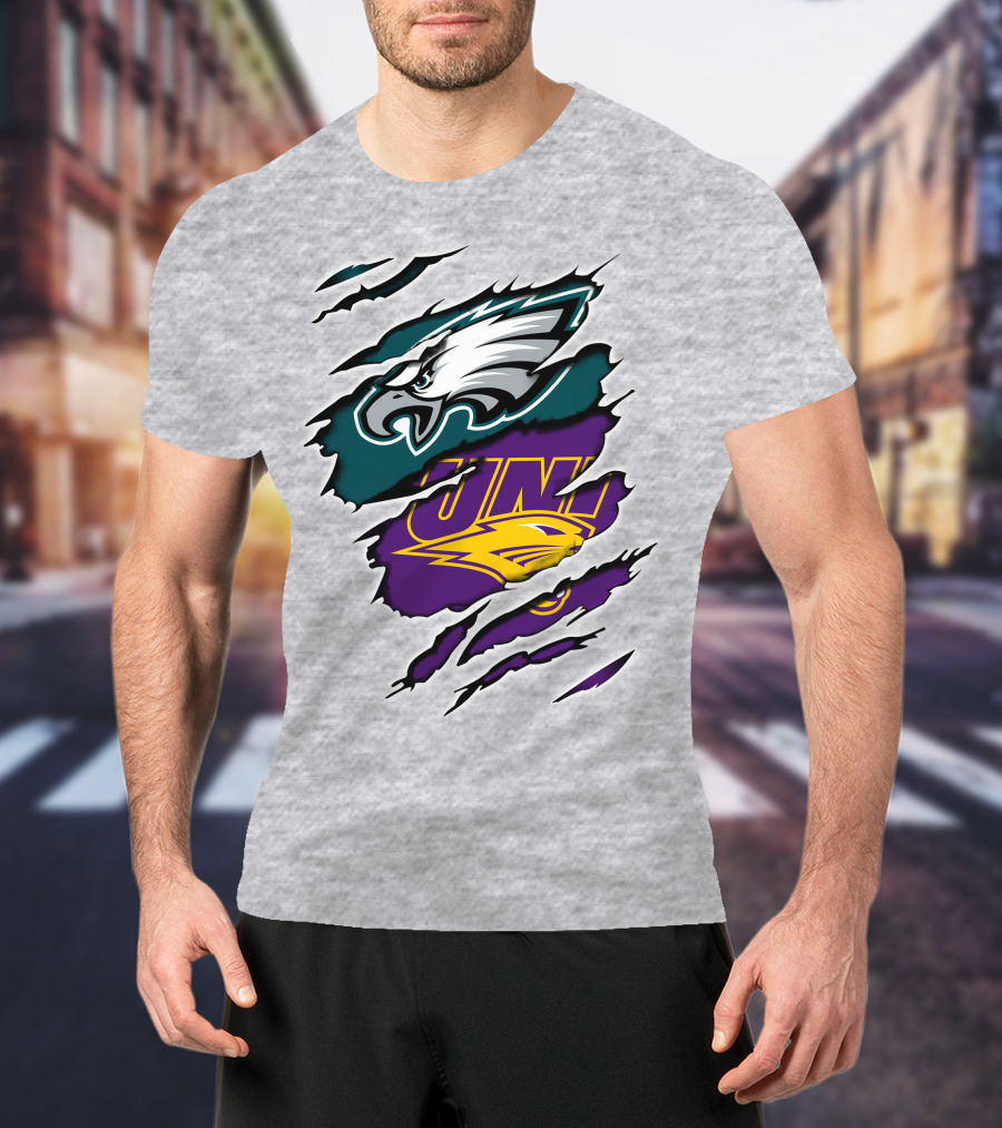 Philadelphia Eagles UNI Panthers Claw Marks T-Shirt