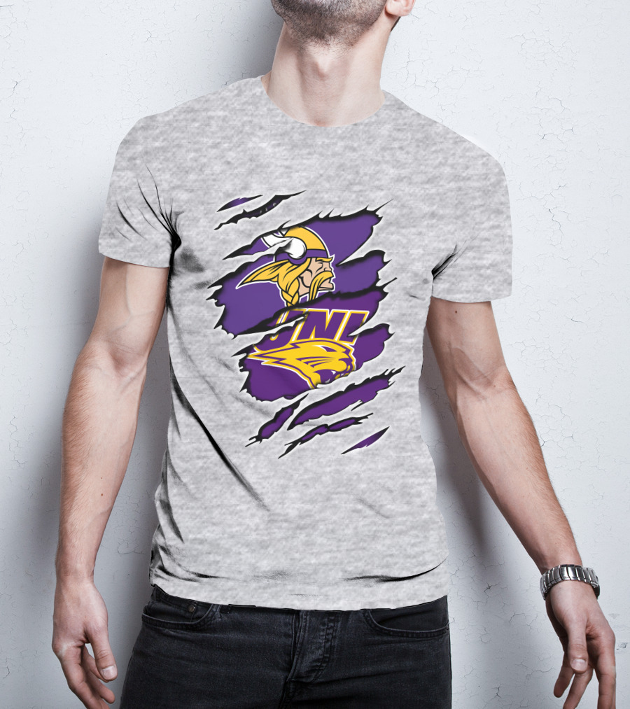 Vikings UNI Panthers Ripped Claw T-Shirt