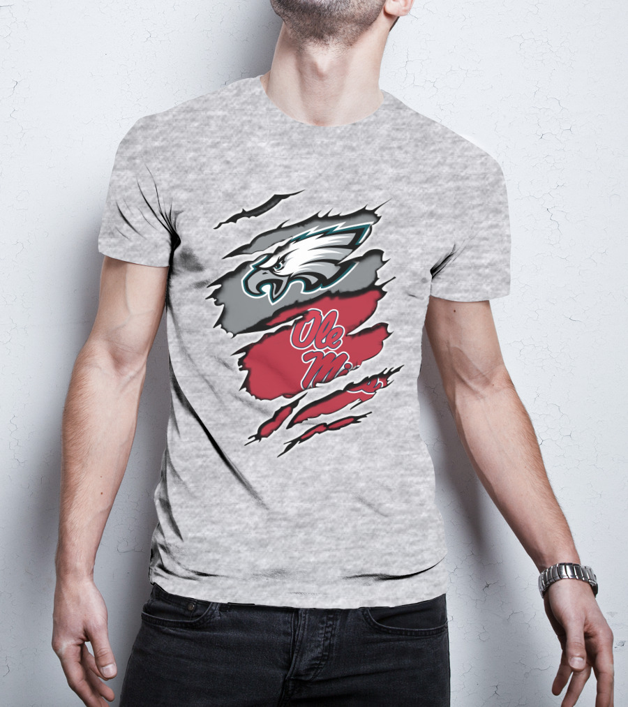 Eagles Ole Miss Torn T-Shirt