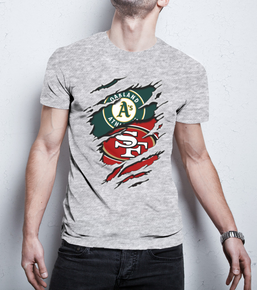 49ers Sf Oakland Athletics A’s Collaboration T-Shirt