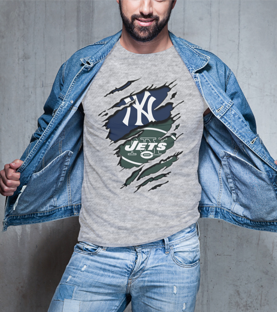 Yankees Jets Crossover T-Shirt