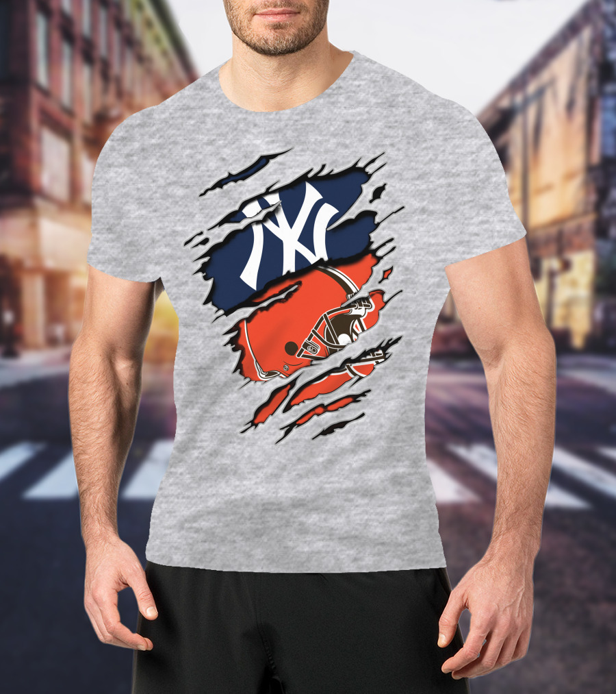 Yankees Browns Fusion T-Shirt