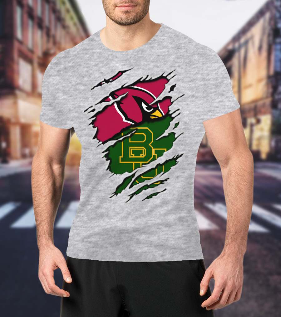 Arizona Cardinals Baylor Bears Blend T-Shirt