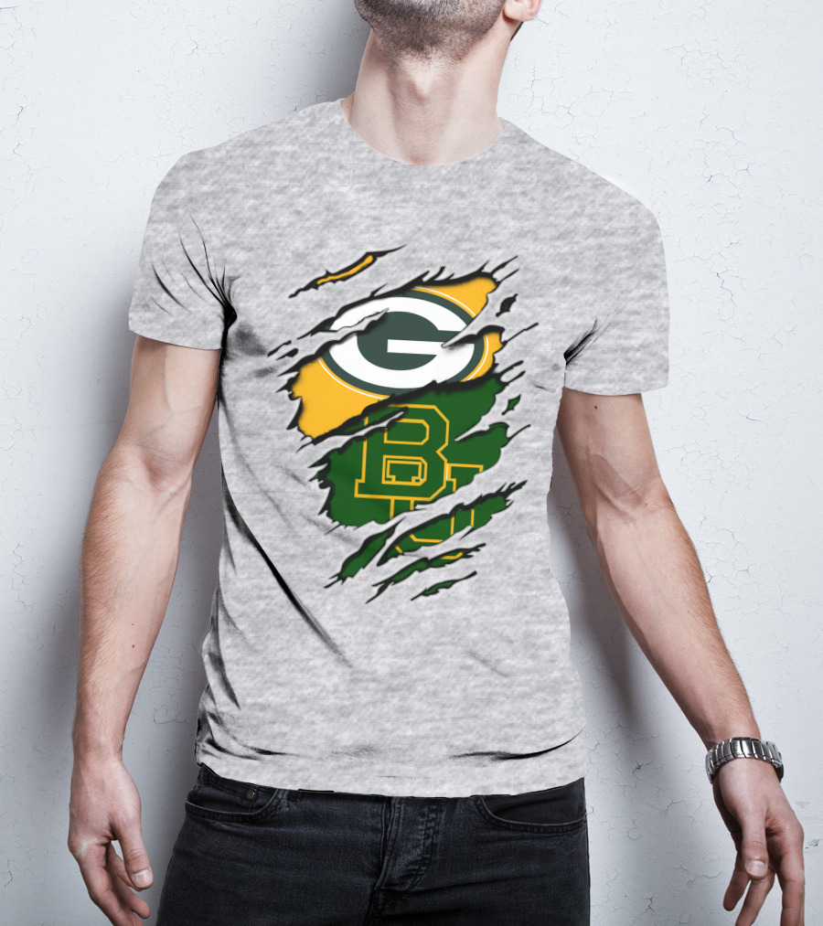 Green Bay Packers Baylor Bears T-Shirt