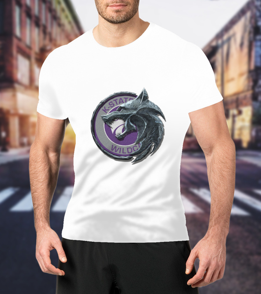 K-State Wildcats Wolf Emblem Cht1Twnc2010 T-Shirt