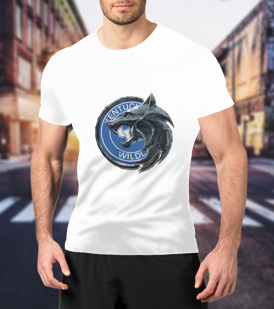 Kentucky Wildcats Ice Wolf Emblem Cht1Twnc2011 T-Shirt